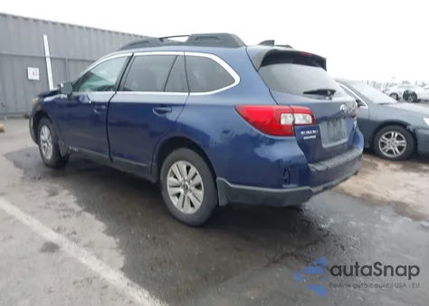 2016 Subaru Outback 2.5I Premium z USA, uszkodzony, nr VIN 4S4BSAFC5G3303225